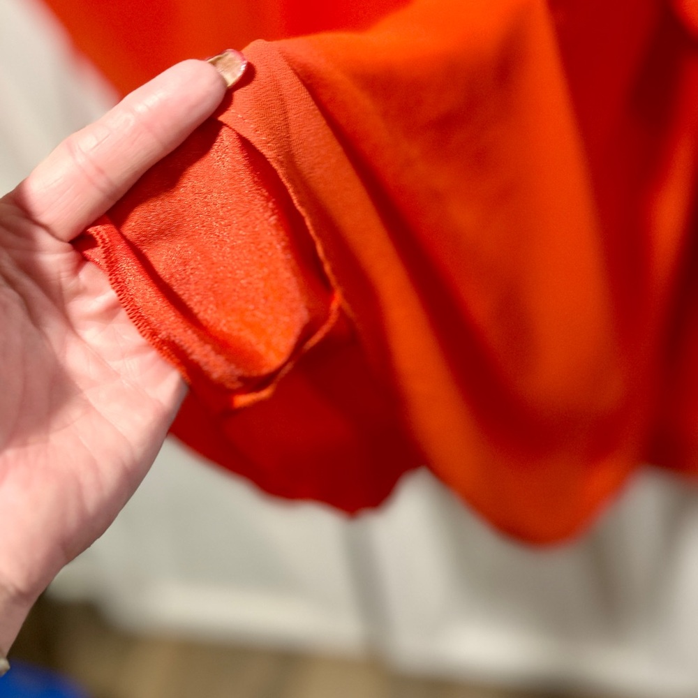 Gracia NWT Fabulous Orange Mini Dress - Picture 10 of 13